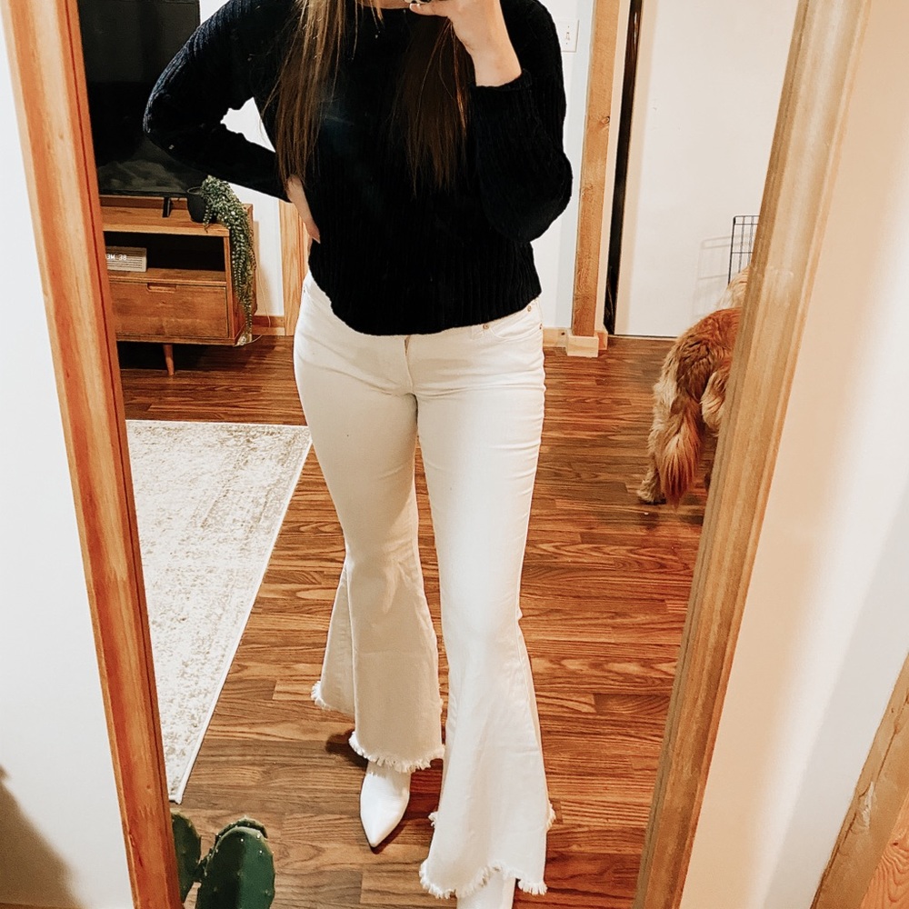 Free People Bell Bottom Jeans